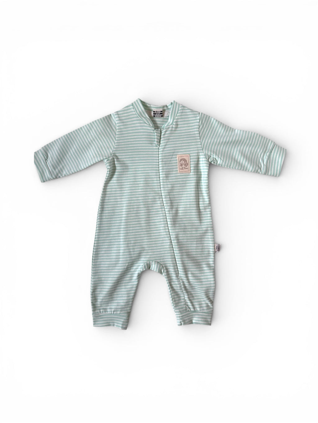 Baby grow soft green