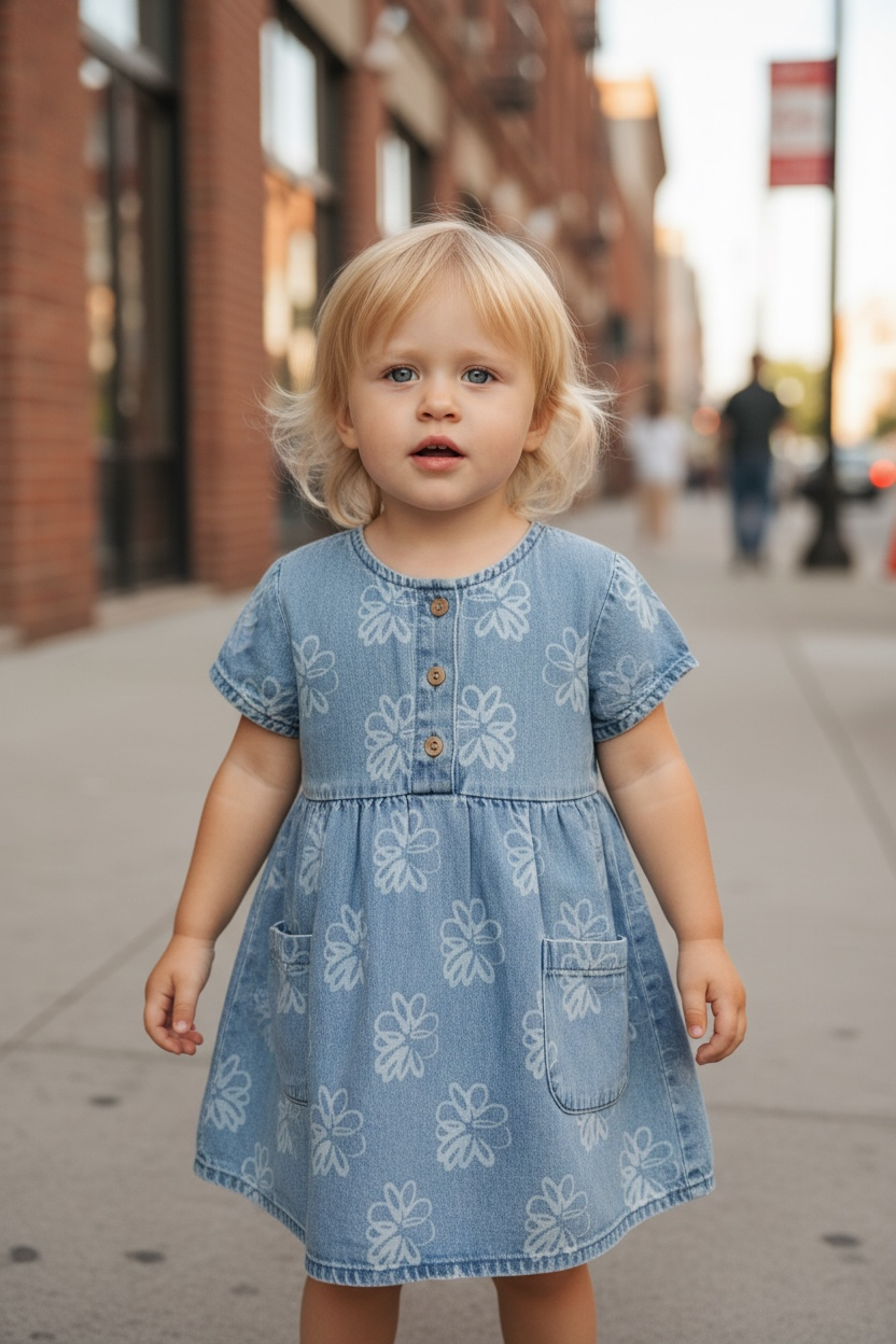 Girls jeans dress